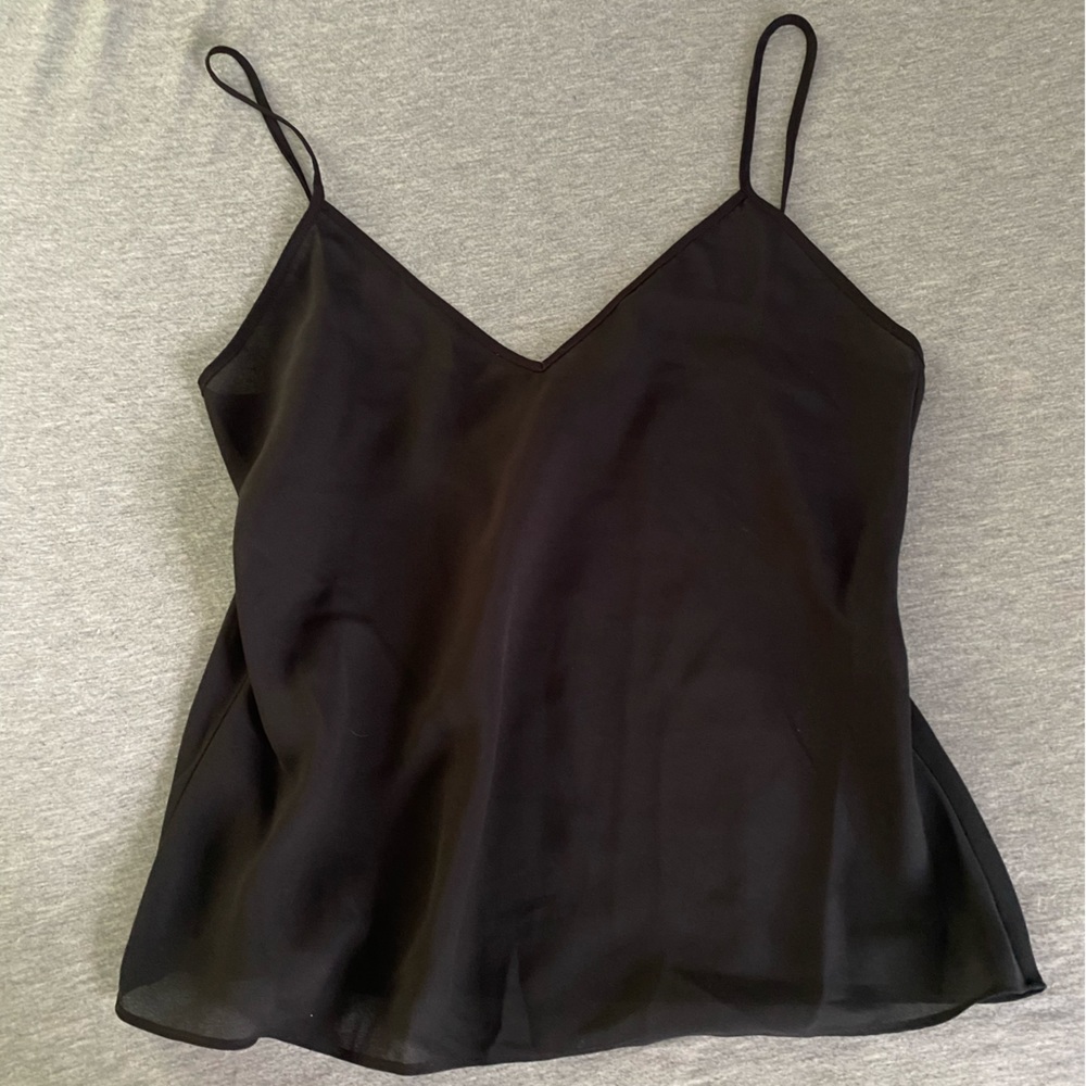 Sheer Black Going Out Top